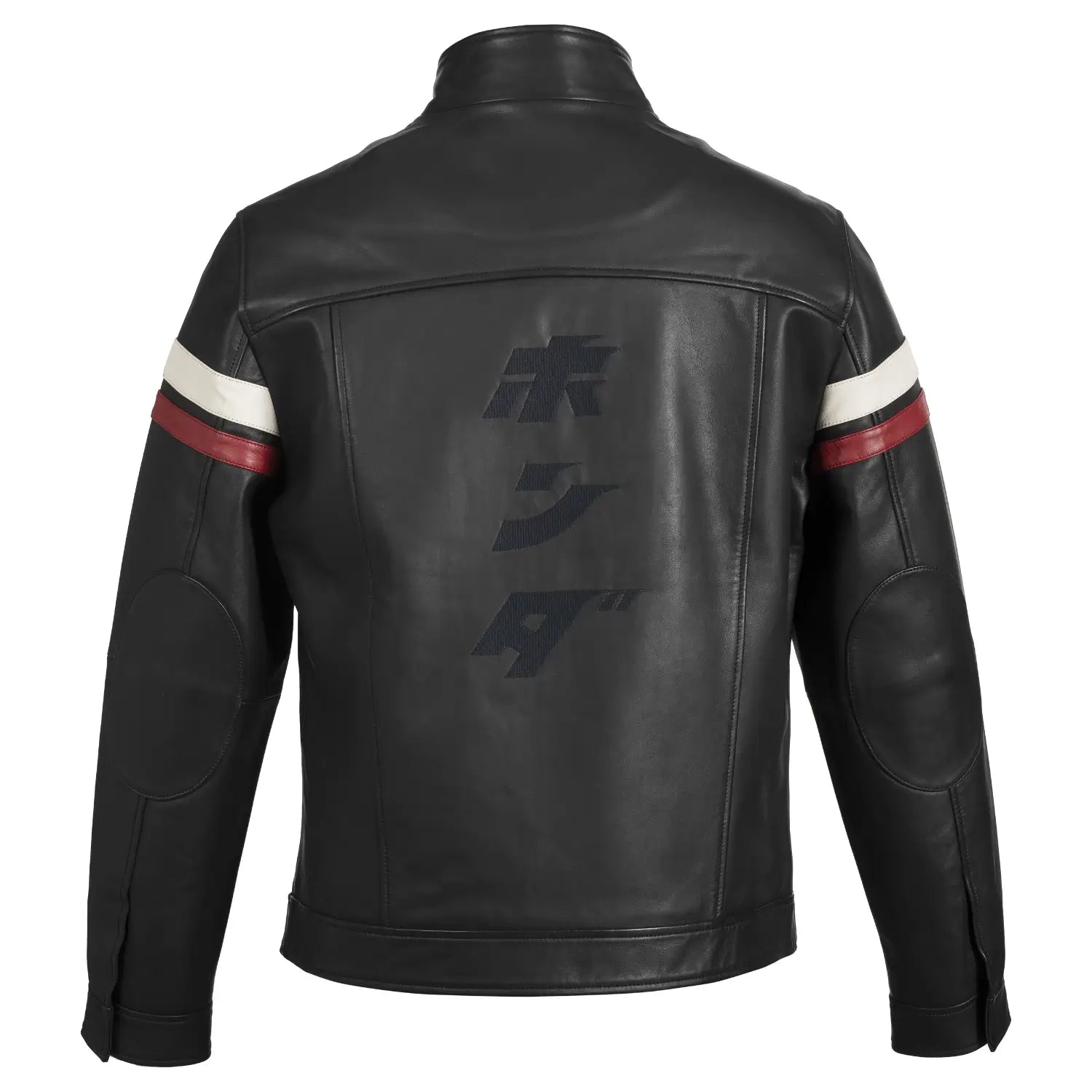 Honda Heritage Leather Jacket Black | Rear | Honda Direct