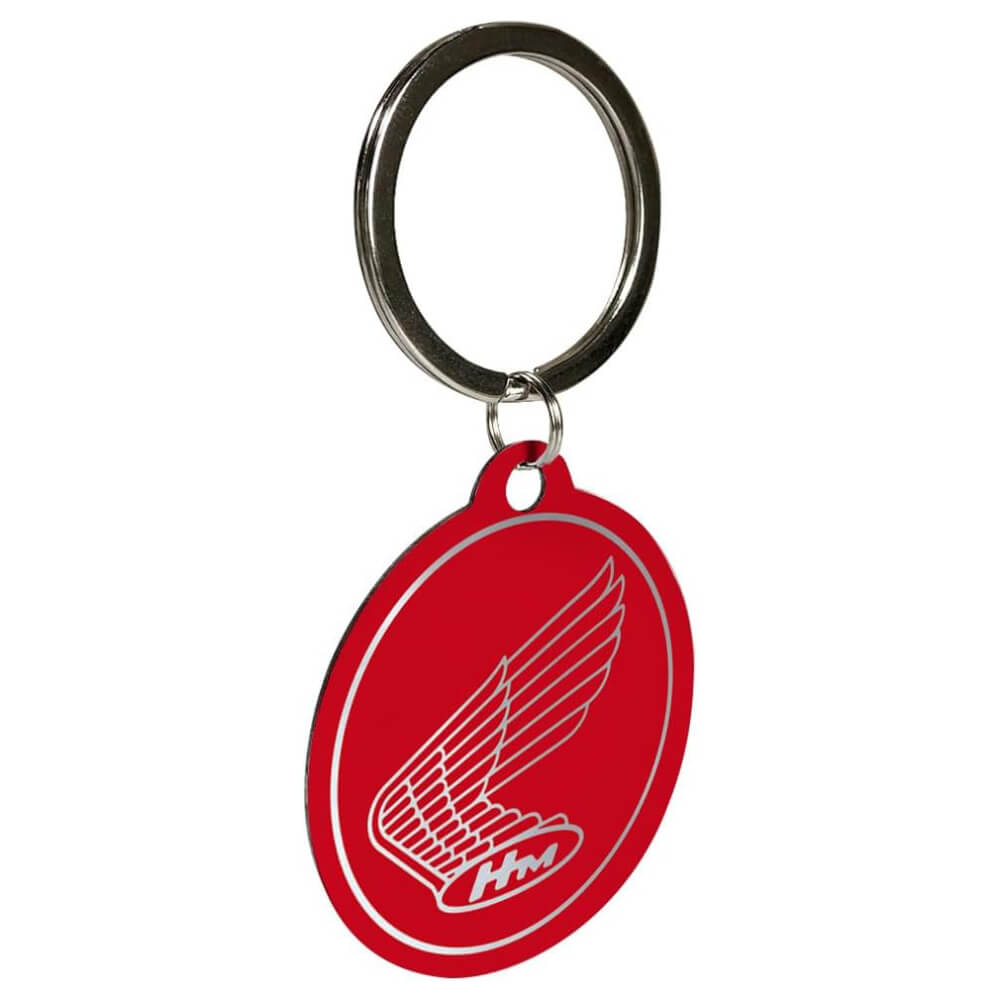 Honda Logo Round Key Chain | Front 3qtr | Honda Direct