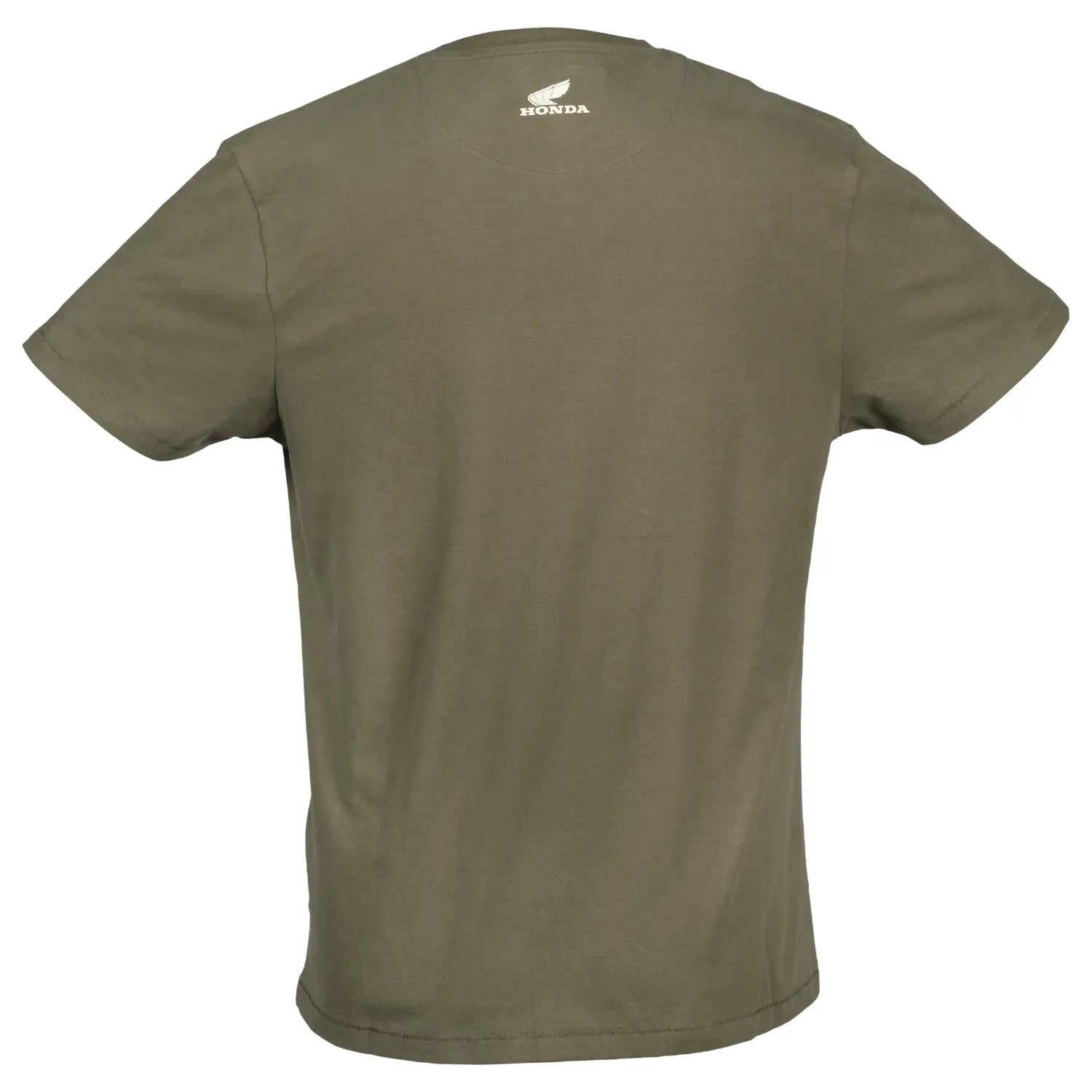 Honda Logo T-Shirt Olive Green |Rear | Honda Direct