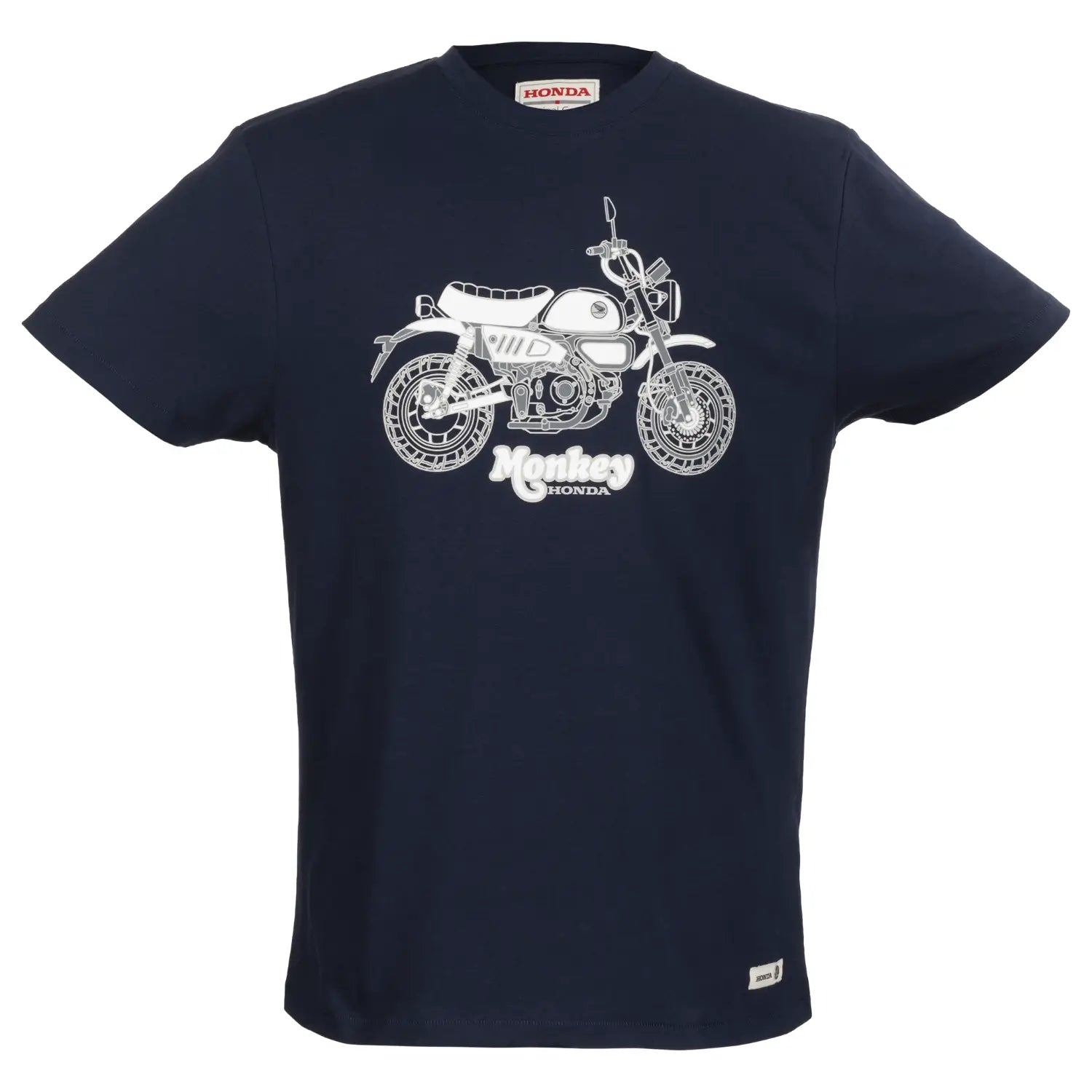 Honda Monkey T-Shirt Blue | Front | Honda Direct
