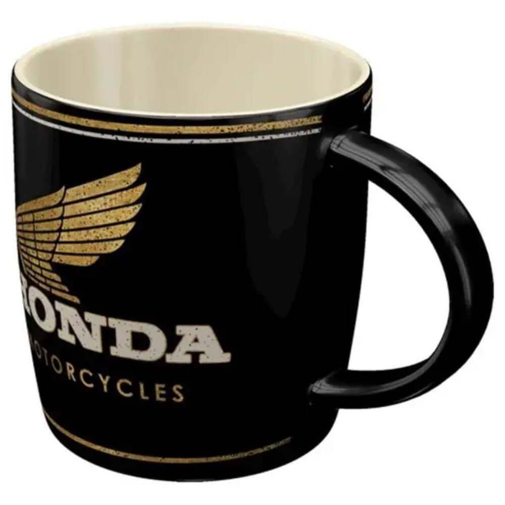 Honda Motorcycles Gold Mug | Handle Detail | Honda Direct