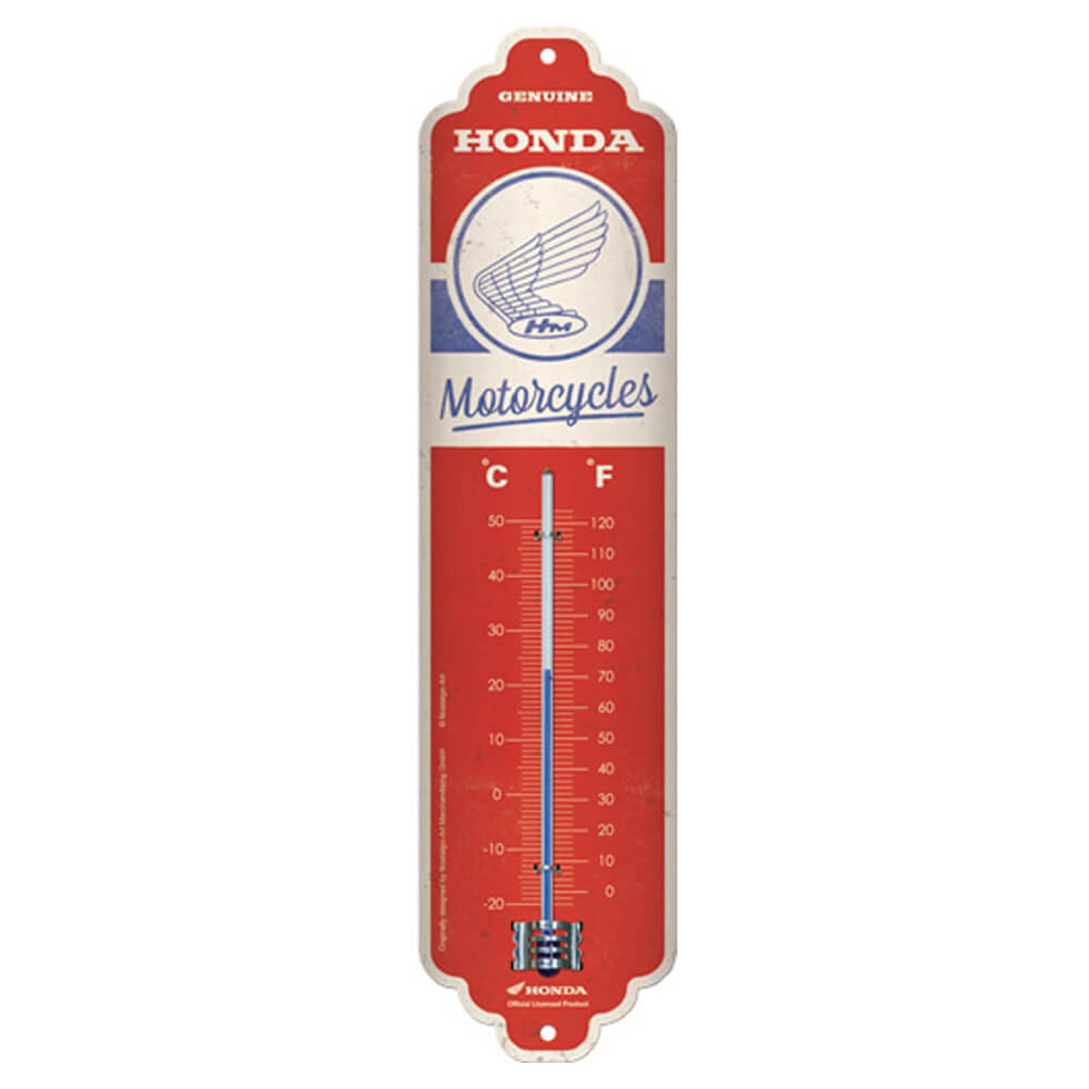 Honda Motorcycles Vintage Logo Thermometer | Honda Direct