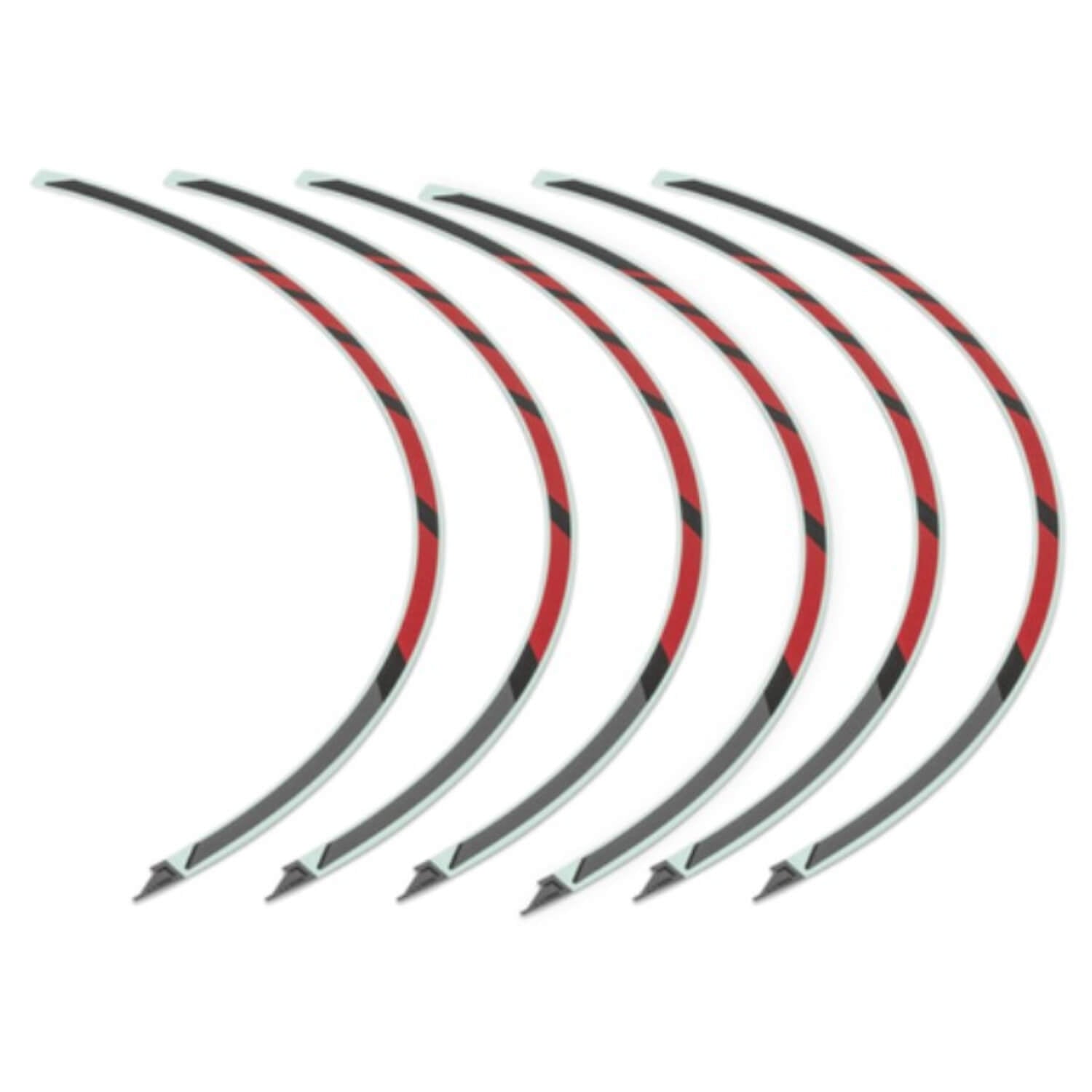 Honda Racing Pack - Red 08HME-MLR-RAZA | Wheel Stripe Kit | Honda Direct