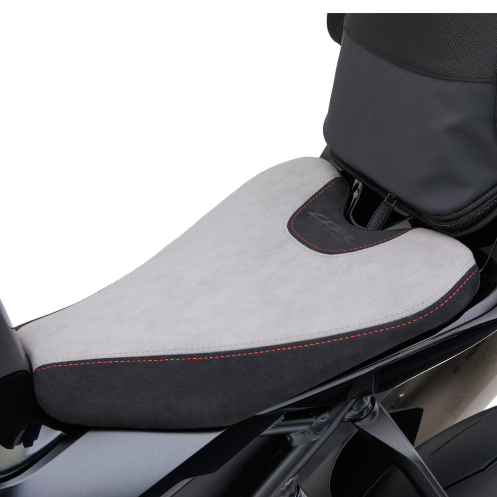 Honda Rider Seat (Alcantara) 08R72-MKR-D10 | Fitted With Rear Bag 2 | Honda Direct