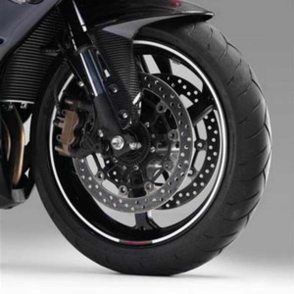 Honda Wheel Sticker Set - White 08F84-MFJ-810A | Fitted | Honda Direct