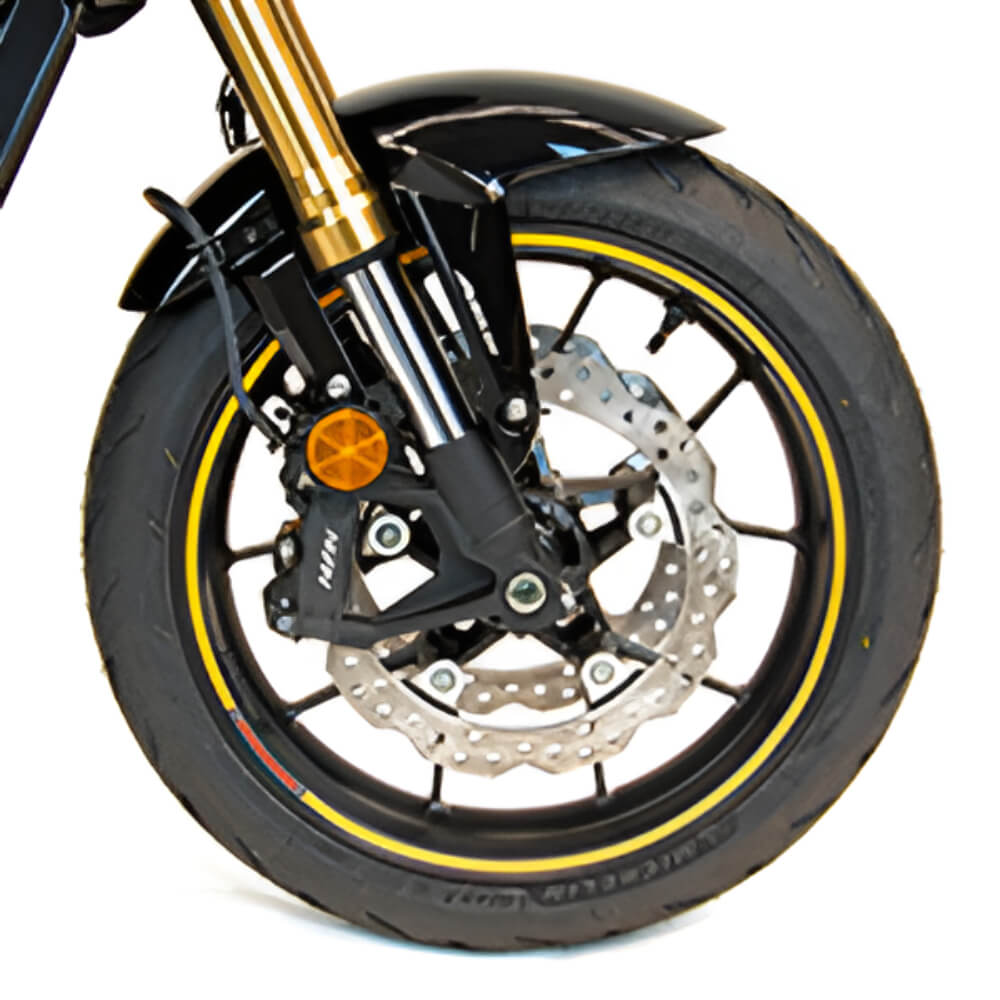 Honda Wheel Sticker Set Yellow 08F84-MFJ-840A | Honda Direct
