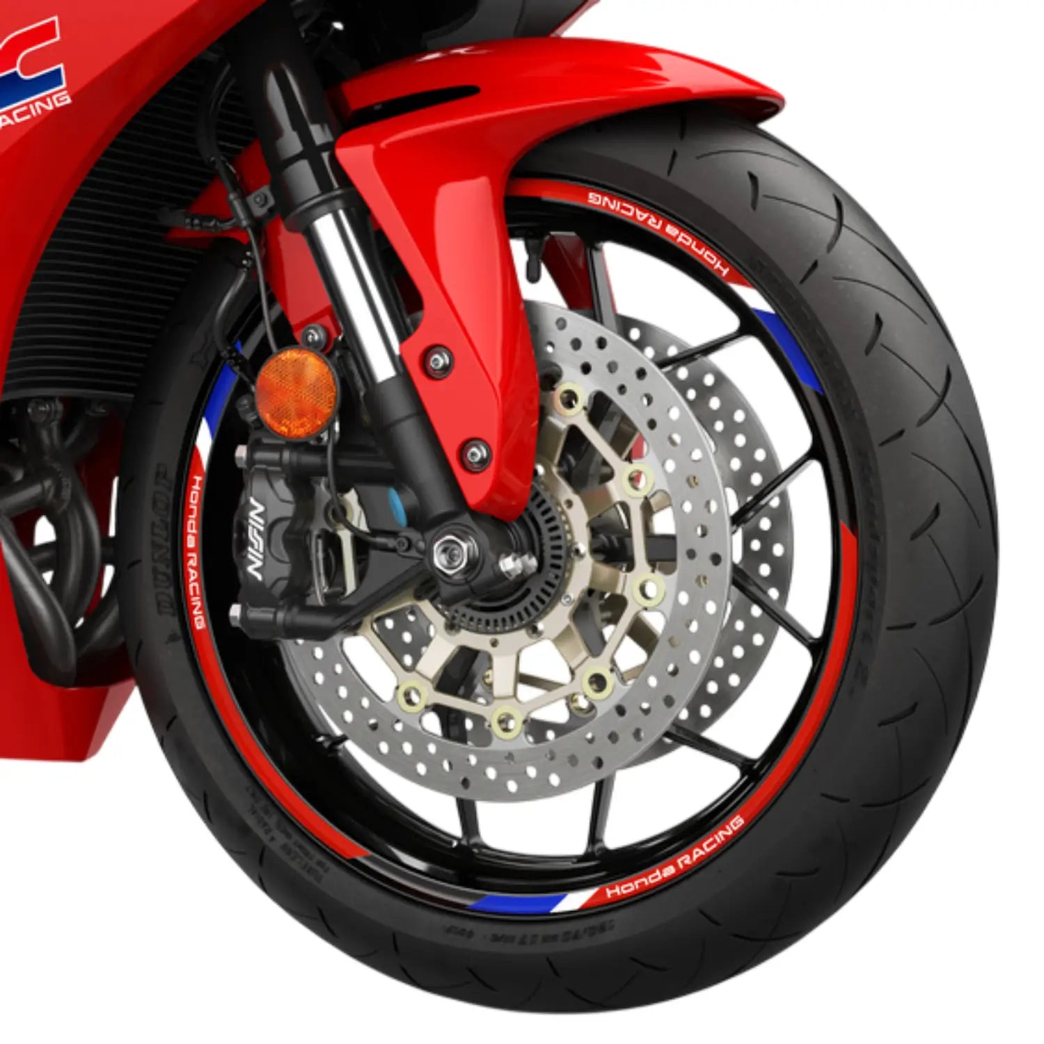 Honda Wheel Stripes - Red with HRC Logo 08F01-MKZ-A50ZC | Honda Direct