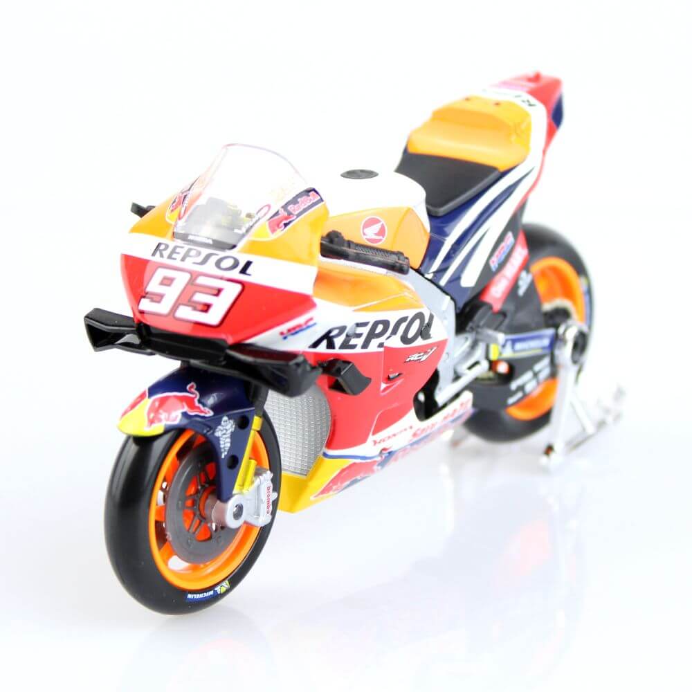 Repsol Honda RC2 13V #93 Marquez 2021 1:18 Scale Model | Front Left | Honda Direct