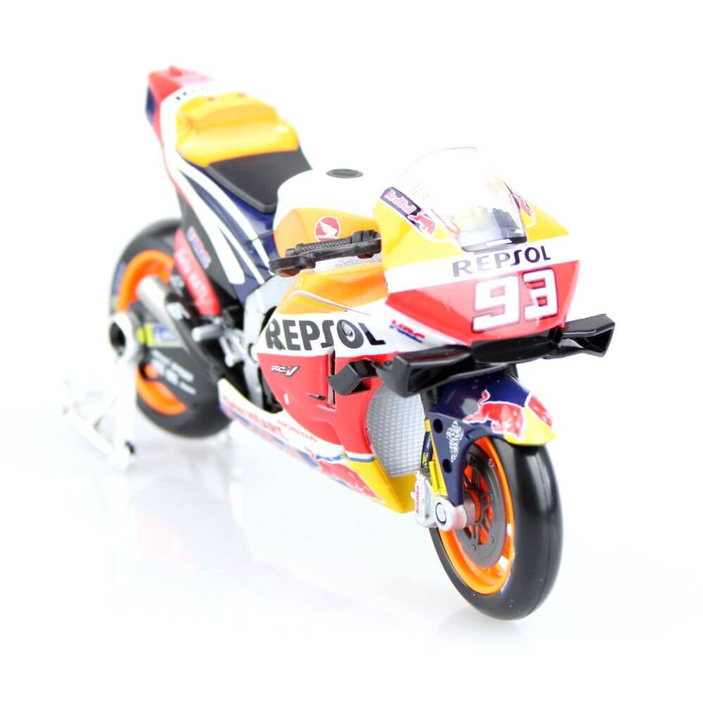 Repsol Honda RC2 13V #93 Marquez 2021 1:18 Scale Model | Front Right | Honda Direct