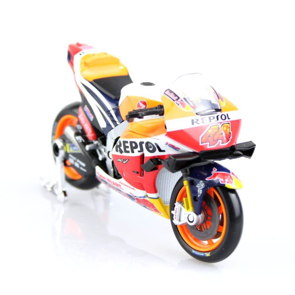Repsol Honda Rc2 13V (#44 Espargaro) 2021 1:18 Scale Model | Front Right | Honda Direct