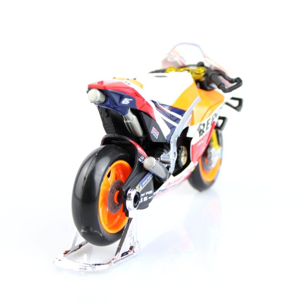Repsol Honda Rc2 13V (#44 Espargaro) 2021 1:18 Scale Model | Rear Right | Honda Direct
