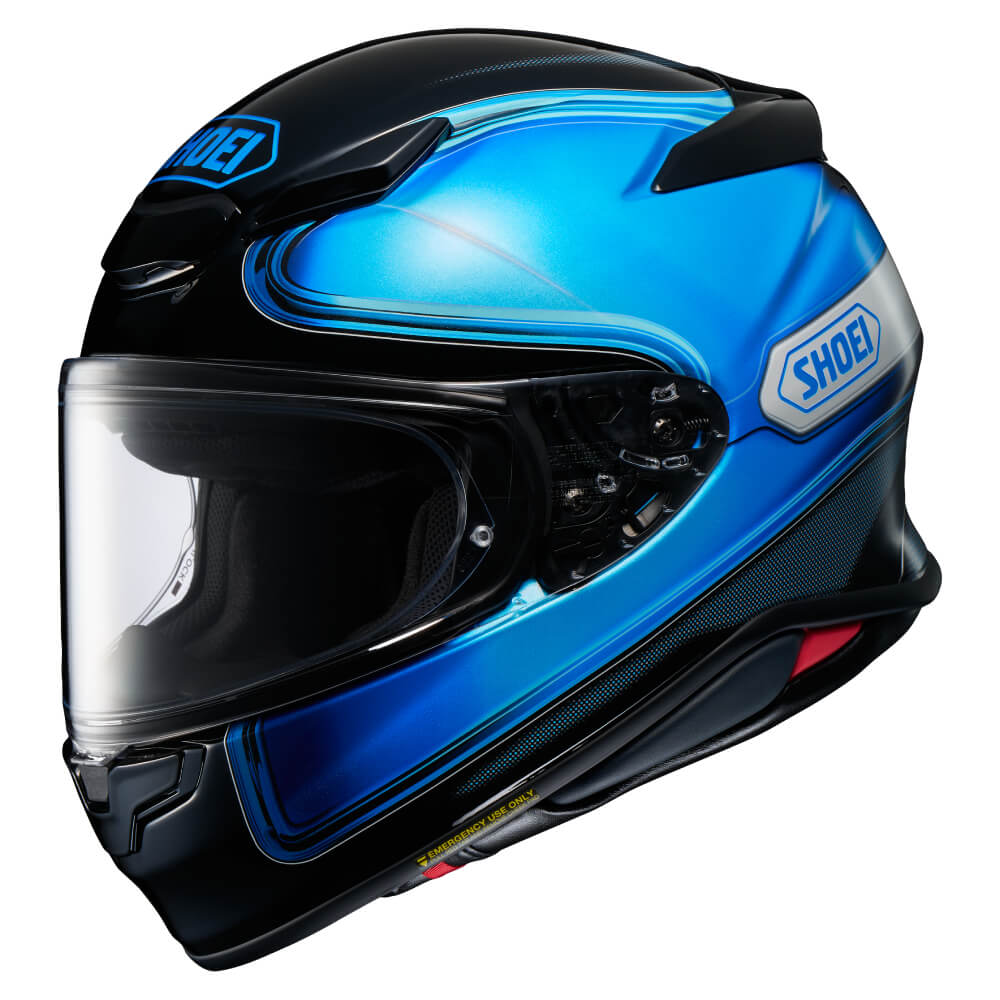 Shoei NXR2 Sheen TC2 Full Face Helmet | Left Front 3qtr | Honda Direct