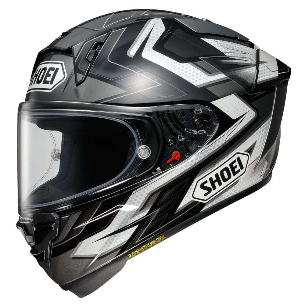 Shoei X-SPR Pro Escalate TC5 Full Face Helmet | Left Front 3qtr | Honda Direct