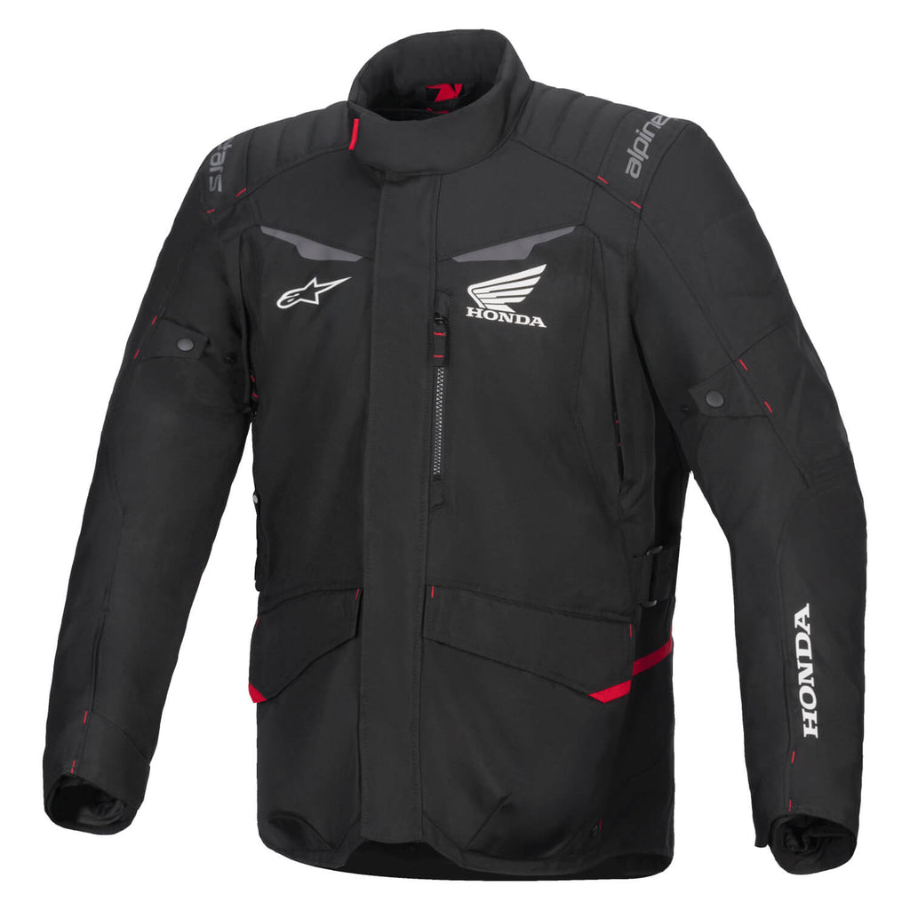 Alpinestars Honda ST-1 Waterproof Jacket Black | Honda Direct