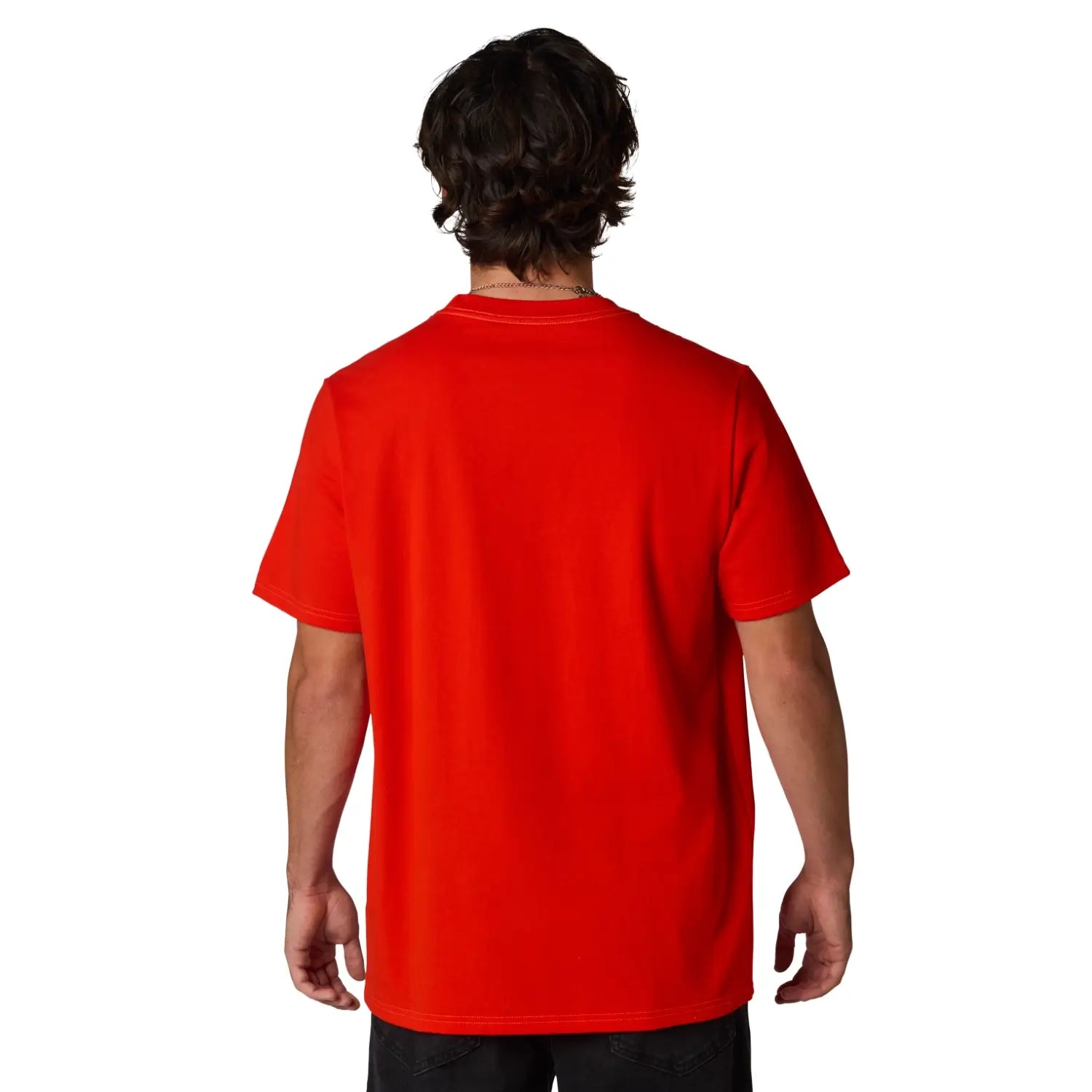 Fox x Honda 195 Original T-Shirt Red | Modelled Rear | Honda Direct