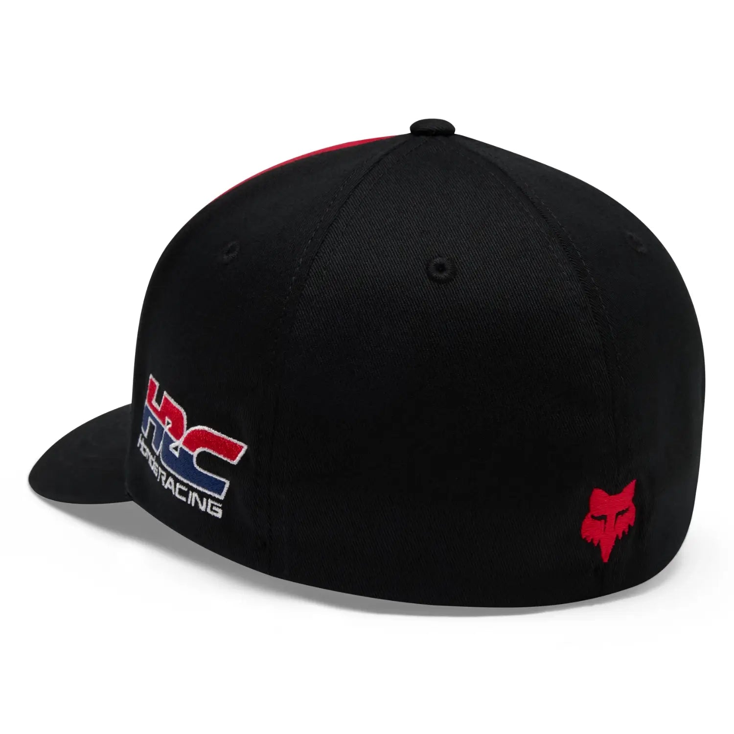Fox x Honda Flexfit Cap Black | Rear | Honda Direct