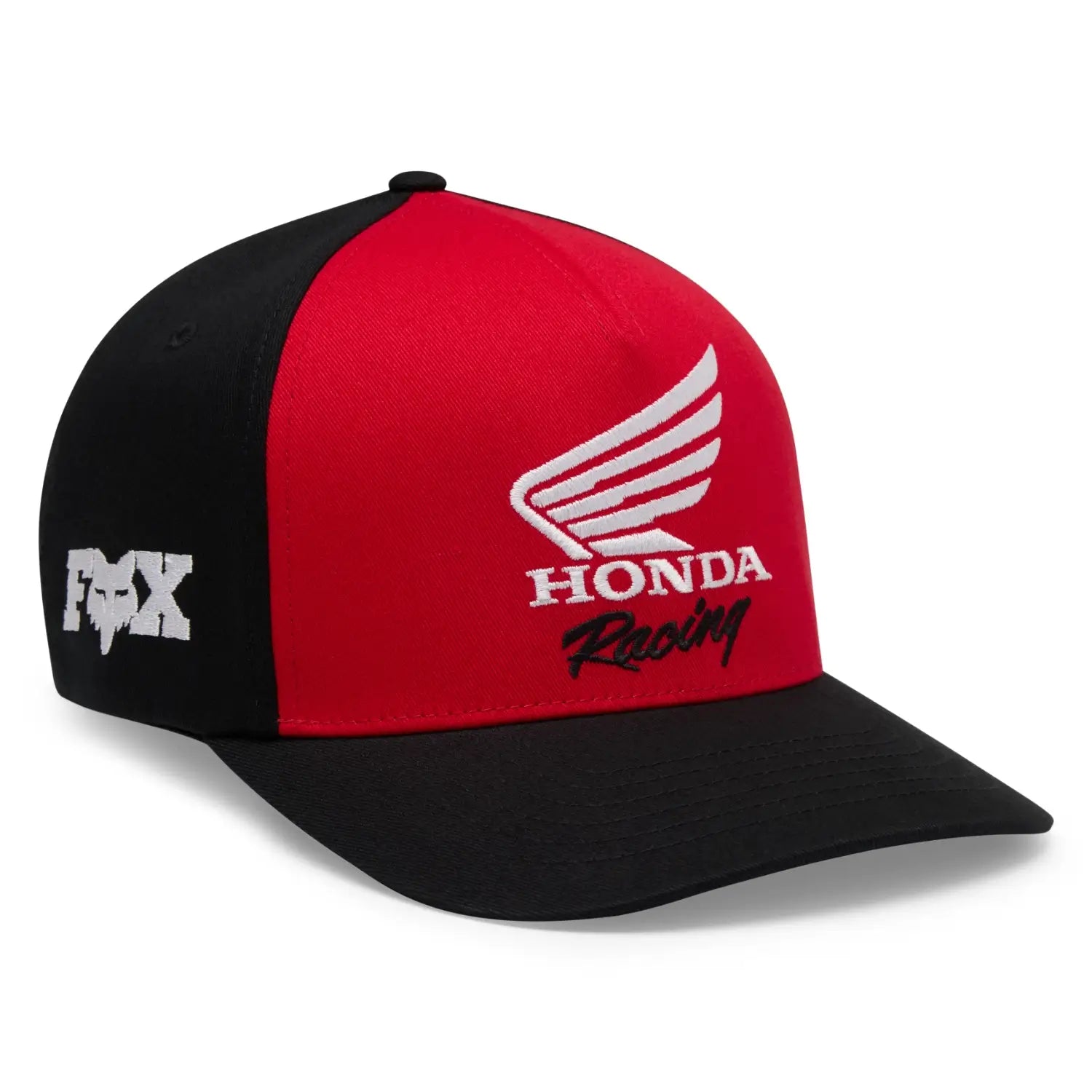 Fox x Honda Flexfit Cap Black | Front | Honda Direct