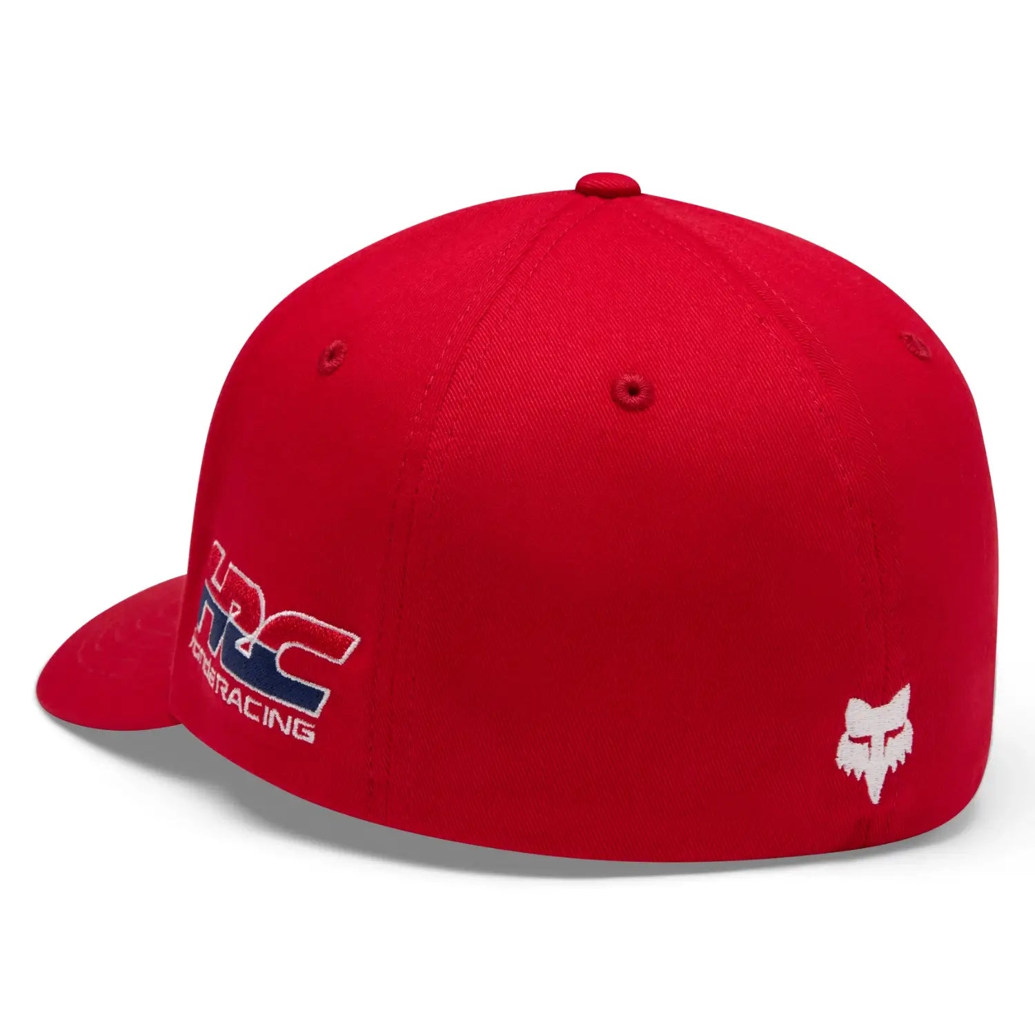 Fox x Honda Flexfit Cap Red | Rear | Honda Direct
