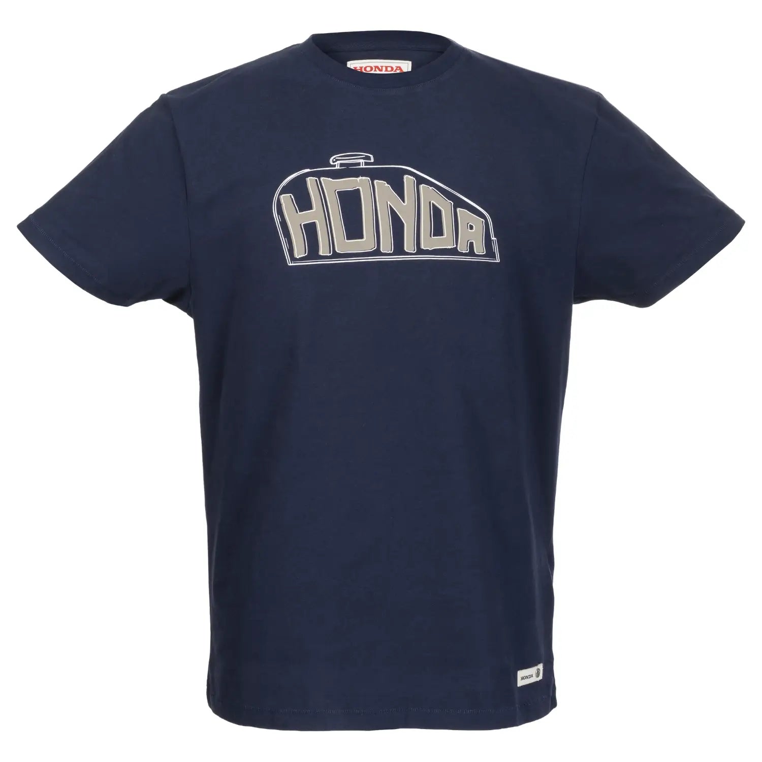 Honda Fuel Tank T-Shirt Navy Blue | Front | Honda Direct