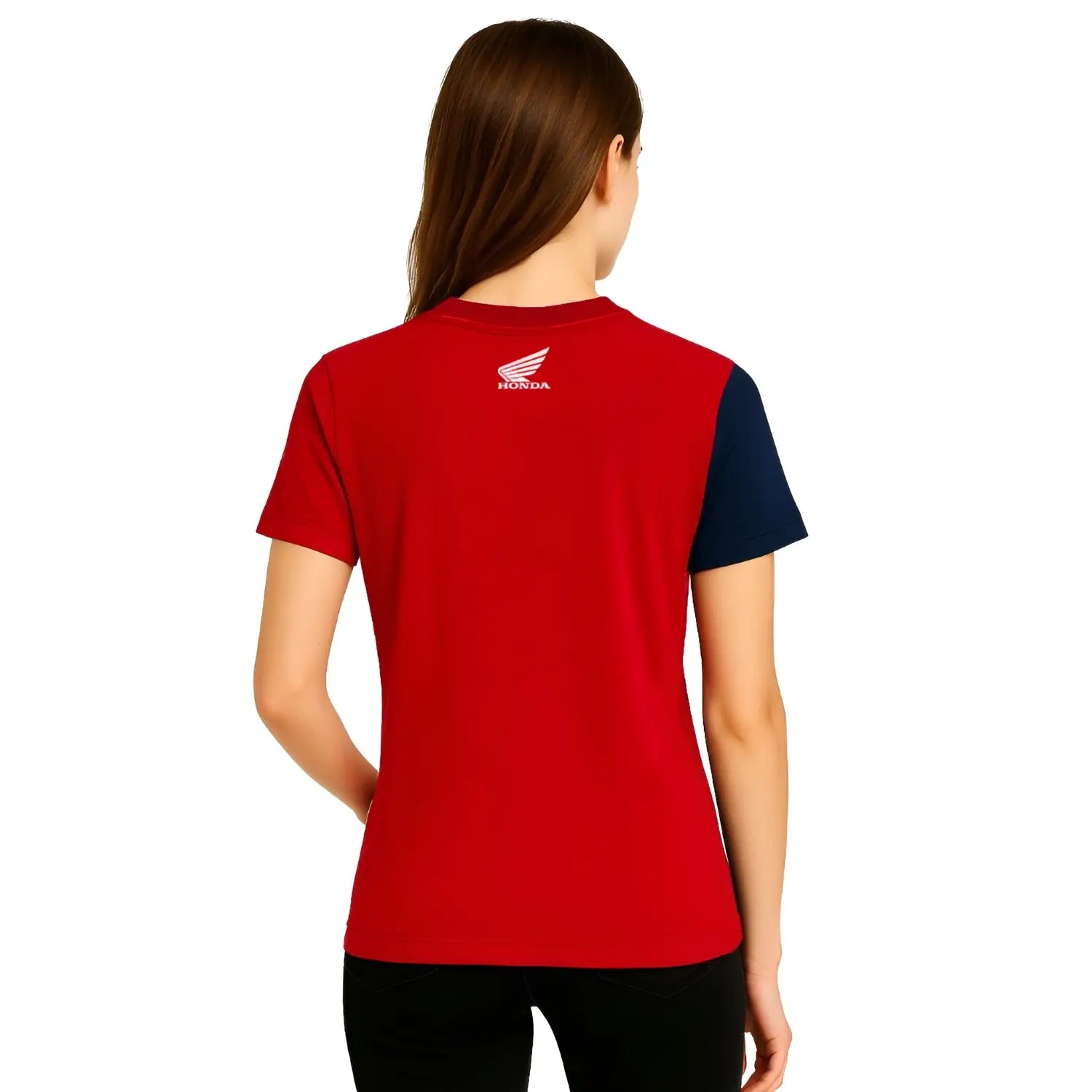 Honda HRC T-Shirt | Modelled Rear | Honda Direct