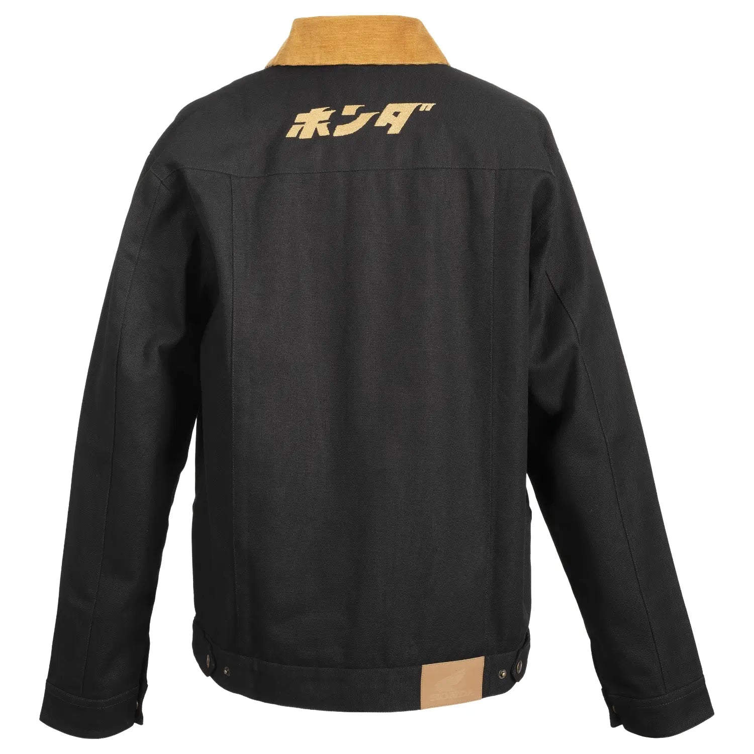 Honda Heritage Canvas Jacket Havana Brown | Rear | Honda Direct
