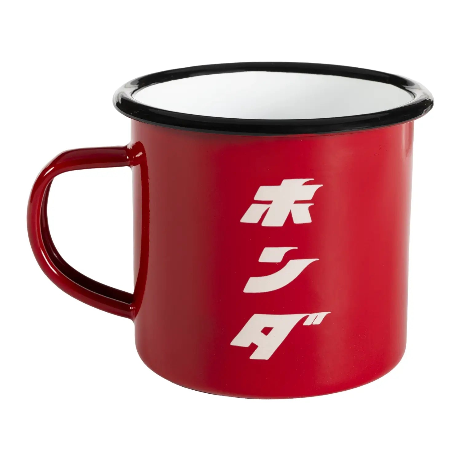 Honda Japanese Metal Mug Red | Script Logo | Honda Direct