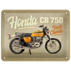 HondaMotorcyclesCB750TinSignNA