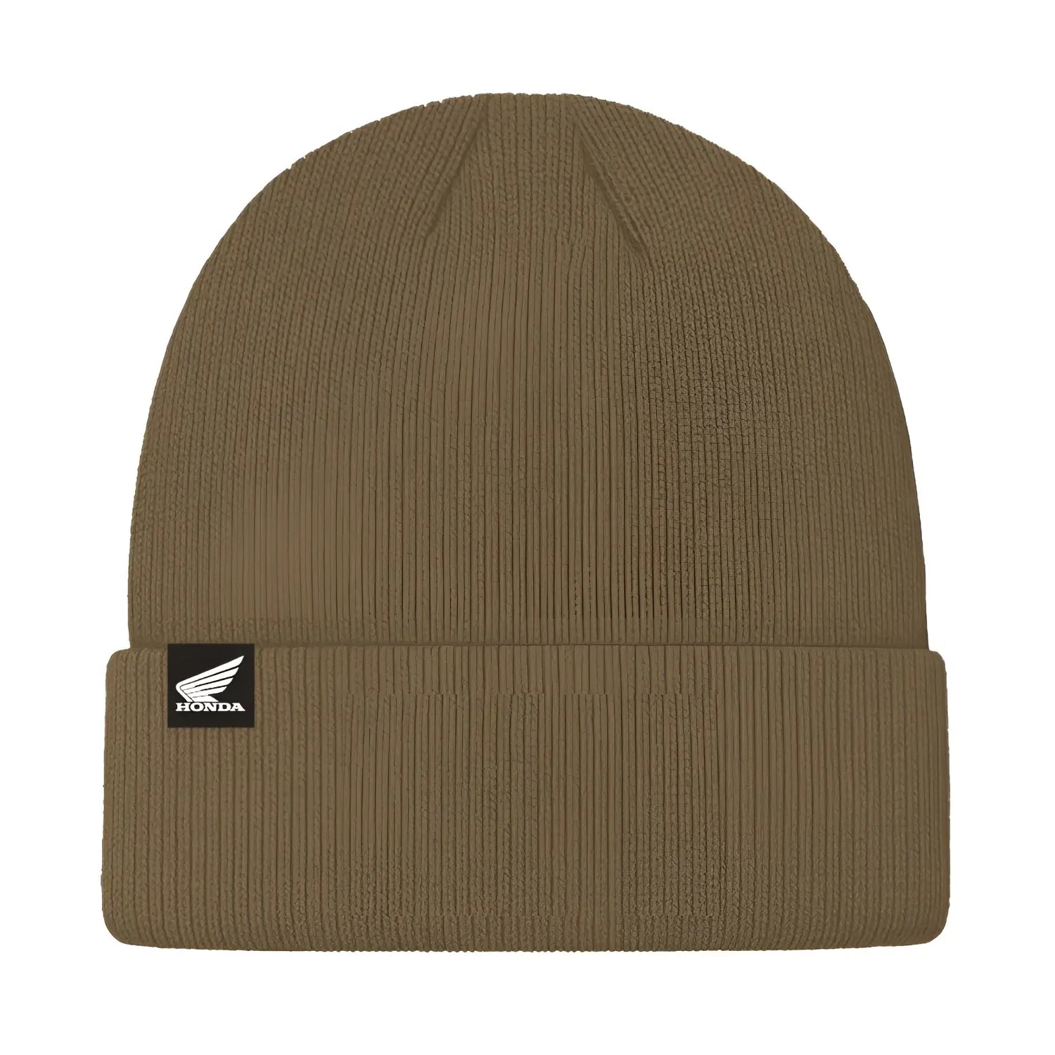 Honda Patch Beanie Sand | Rear | Honda Direct
