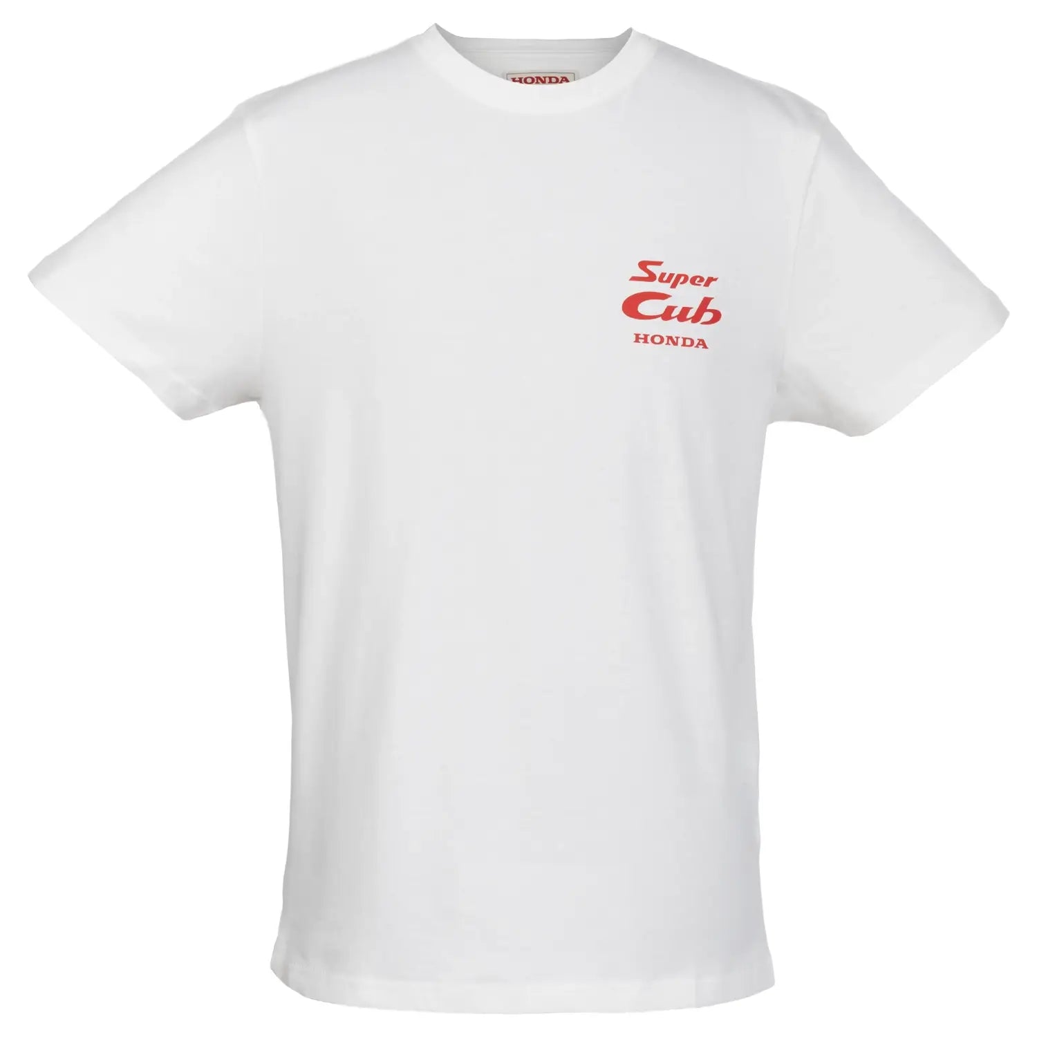 Honda Super Cub T-Shirt White | Front | Honda Direct