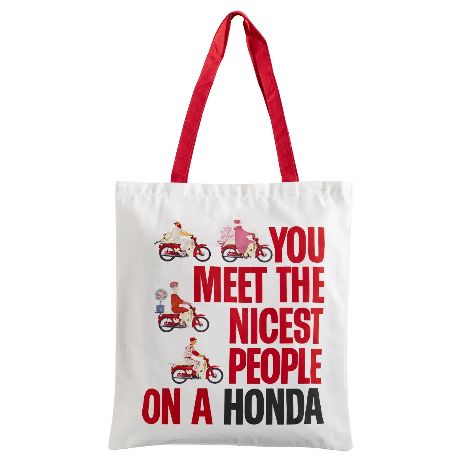 Honda 'You Meet The Nicest People' Tote Bag | Honda Direct
